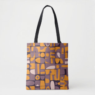 Sloppy Geometrie: Vintages Muster Tasche