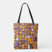 Sloppy Geometrie: Vintages Muster Tasche (Rückseite)