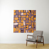 Sloppy Geometrie: Vintages Muster Wandteppich (Beispiel (Horizontal))