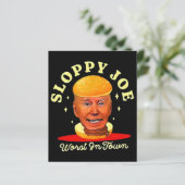 Sloppy Joe Biden Anti President (Stehend Vorderseite)