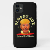Sloppy Joe Biden Anti President Case-Mate iPhone Hülle (Rückseite)