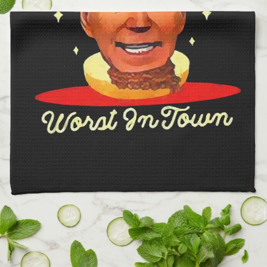 Sloppy Joe Biden Anti President Geschirrtuch (Gefaltet)