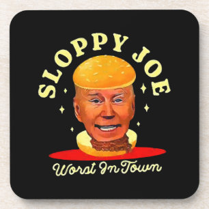Sloppy Joe Biden Anti President Getränkeuntersetzer