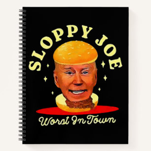 Sloppy Joe Biden Anti President Notizblock