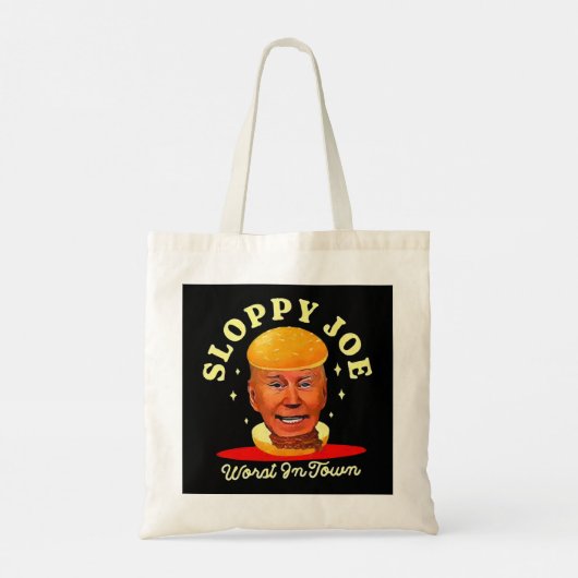 Sloppy Joe Biden Anti President Tragetasche (Rückseite)