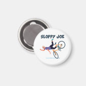 Sloppy Joe Funny Biden Shirt Sloppy Joe Biden Funn Magnet (Vorderseite/Rückseite)