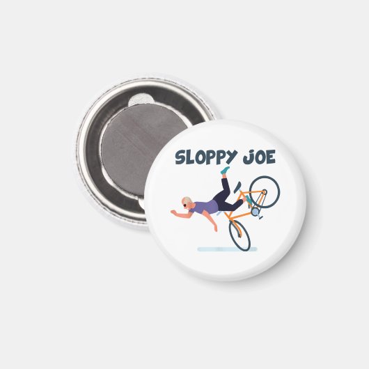 Sloppy Joe Funny Biden Shirt Sloppy Joe Biden Funn Magnet (Vorderseite/Rückseite)