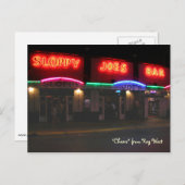 Sloppy Joe Postkarte (Vorne/Hinten)