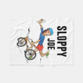 Sloppy Joe Tee Running The Country Is Like Riding Fleecedecke (Vorderseite (Horizontal))