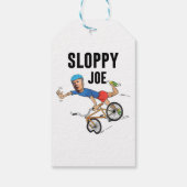 Sloppy Joe Tee Running The Country Is Like Riding Geschenkanhänger (Rückseite)