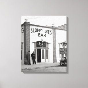 Sloppy Joe's Bar, 1938 Leinwanddruck