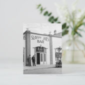 Sloppy Joe's Bar, Key West, 1930er Postkarte (Stehend Vorderseite)