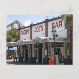 Sloppy Joe's Bar Postkarte