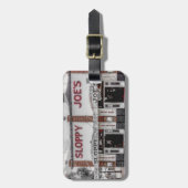 Sloppy Joe's Key West Luggage Tag Gepäckanhänger (Vorderseite vertikal)