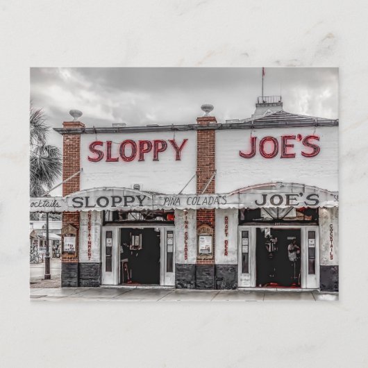Sloppy Joe's Key West Postkarte (Vorderseite)
