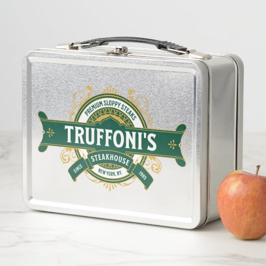 Sloppy Steaks bei Truffoni Metall Brotdose (Beispiel)