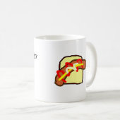 SloppySausage.com-Kaffee-Tasse Kaffeetasse (VorderseiteRechts)
