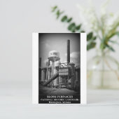 SLOSS FURNACES - Nationale historische Sehenswürdi Postkarte (Stehend Vorderseite)