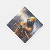 Slot beim Arbeiten mit Hochstahl Serviette (Ecke)