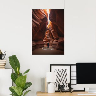 Slot Canyon Motivationsaussage Poster