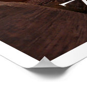 Slot Canyon, Zion National Park, Utah Poster (Ecke)