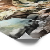 Slot Canyons Utah Landschaft Art Printing Poster (Ecke)