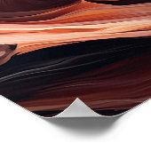 Slot Canyons Utah Landschaft Art Printing Poster (Ecke)