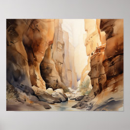 Slot Canyons Utah Landschaft Art Printing Poster