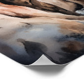 Slot Canyons Utah Landschaft Art Printing Poster (Ecke)