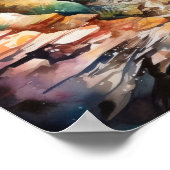 Slot Canyons Utah Landschaft Art Printing Poster (Ecke)