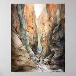 Slot Canyons Utah Landschaft Art Printing Poster