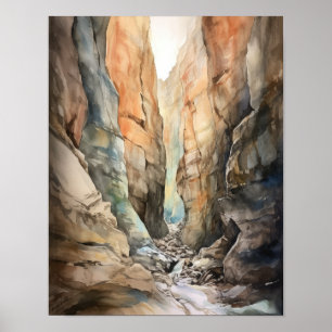 Slot Canyons Utah Landschaft Art Printing Poster