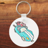 Slot Car Racing Schlüsselanhänger (Vorderseite)