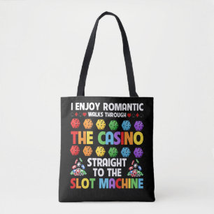 SLOT Gambling Casino Gambler Vegas Tasche