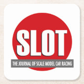 Slot Journal-Untersetzer-Set Rechteckiger Pappuntersetzer (Vorderseite)