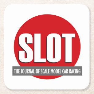 Slot Journal-Untersetzer-Set Rechteckiger Pappuntersetzer