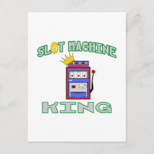 Slot King Machine Postkarte