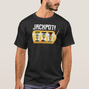 Slot Machine Halloween Frankenstein for Casino T-Shirt