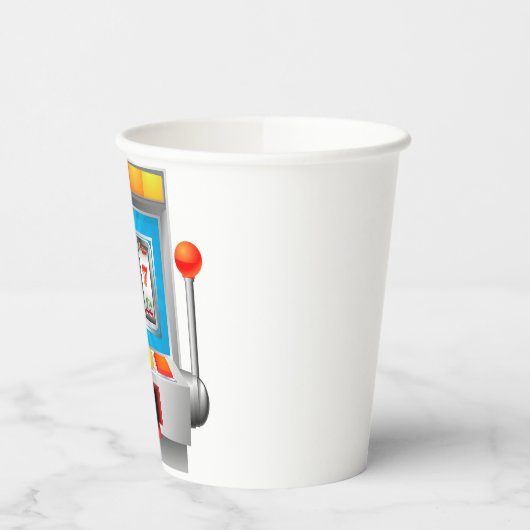 Slot Machine Pappbecher (Links)