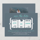 Slot Machine Save the Date - Hochzeit (Vorne/Hinten)