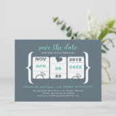 Slot Machine Save the Date - Hochzeit (Stehend Vorderseite)