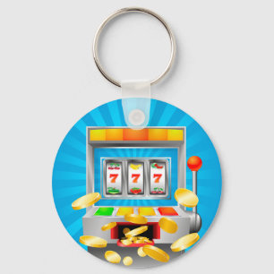 Slot Machine Schlüsselanhänger