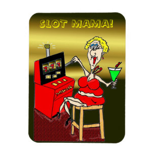 SLOT MAMA LUCKY 7'S MAGNET