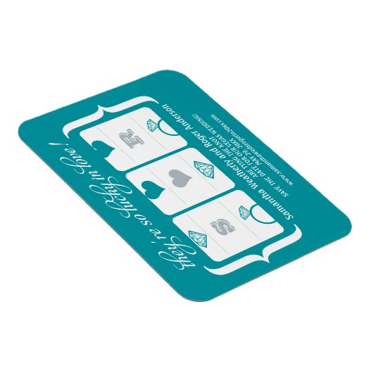 Slot-Maschine Hochfahren speichern Sie das Datum Magnet (Rechte Seite)