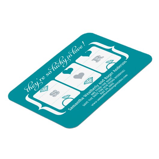 Slot-Maschine Hochfahren speichern Sie das Datum Magnet (Linke Seite)