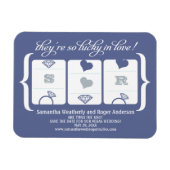 Slot-Maschine Hochfahren speichern Sie das Datum Magnet (Horizontal)