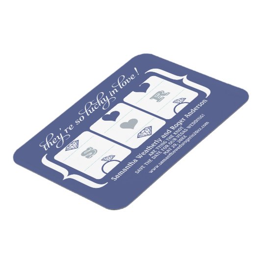 Slot-Maschine Hochfahren speichern Sie das Datum Magnet (Linke Seite)