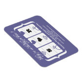 Slot-Maschine Hochfahren speichern Sie das Datum Magnet (Rechte Seite)