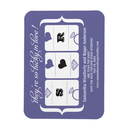 Slot-Maschine Hochfahren speichern Sie das Datum Magnet (Vertikal)