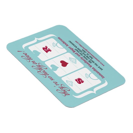 Slot-Maschine Hochfahren speichern Sie das Datum Magnet (Rechte Seite)